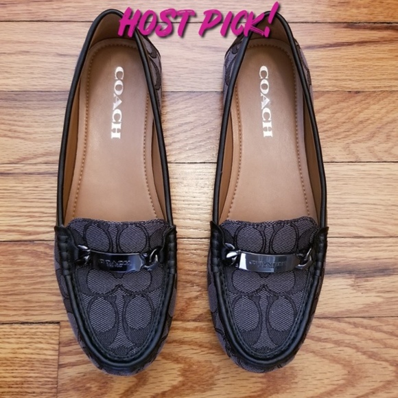 Coach Shoes - Coach Loafers - Black Smoke/Black